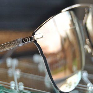 Christian Dior Reflected P - S5ZRG 63mm Gold Rose Pixelated Sunglasses - Italy